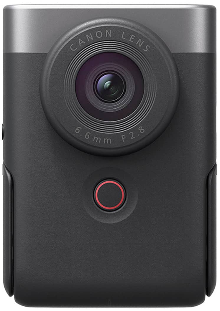 Canon PowerShot V10 20.9MP 4K Vlogging Camera for Content Creators – Silver (Brand New)