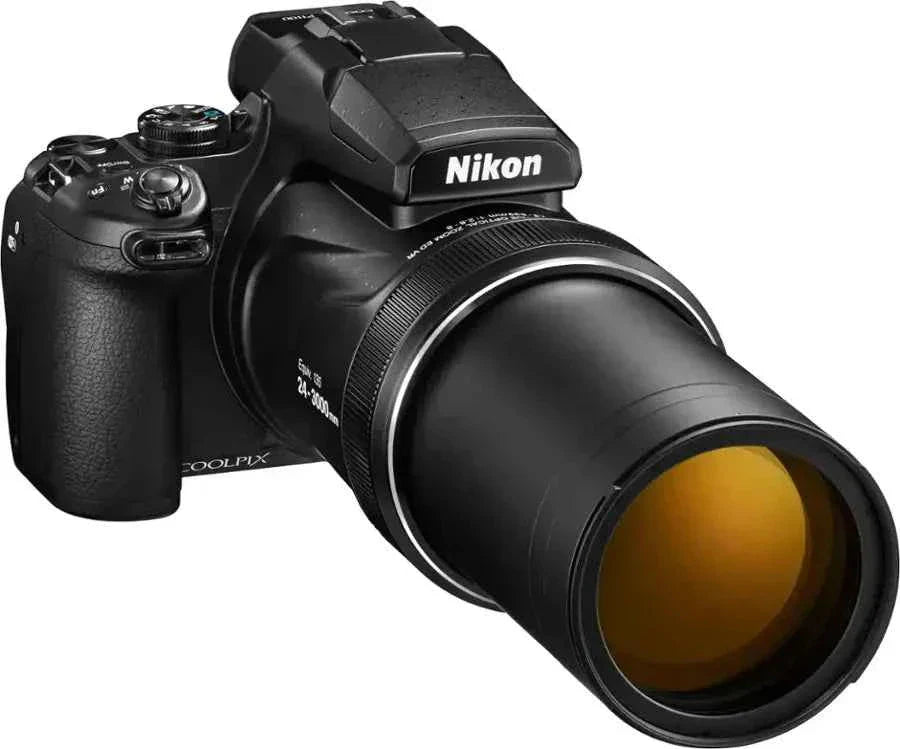 Nikon COOLPIX P1100 16MP Bridge Camera - Black (125x Zoom, 24 - 3000mm) - digitalfocuspro