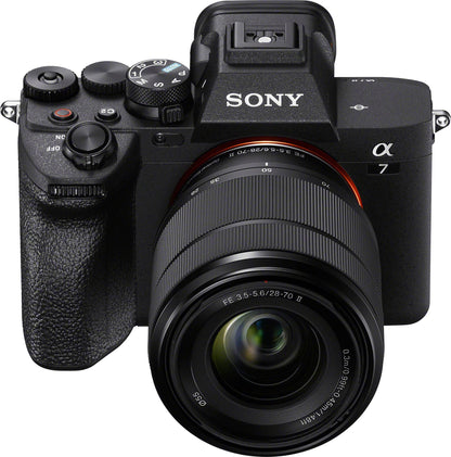 Sony Alpha 7 IV 33MP Full-Frame Mirrorless Camera with 28-70mm Lens – Black (Brand New)