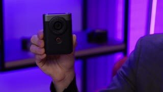 Canon PowerShot V10 20.9MP 4K Vlogging Camera for Content Creators – Silver (Brand New)