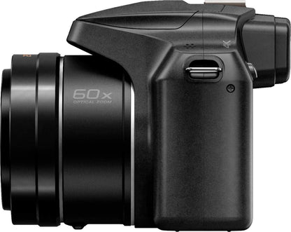 Panasonic LUMIX FZ80D 18.1MP 60x Zoom Point & Shoot Digital Camera – Black (Brand New)