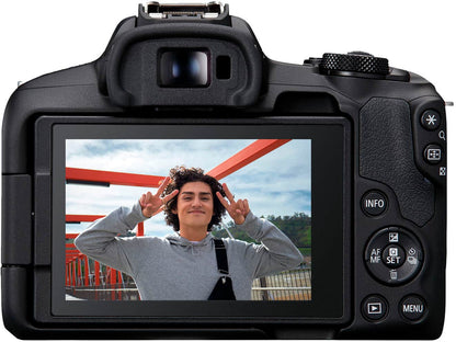 Canon EOS R50 4K Mirrorless Camera (Body Only) – Black (Brand New)