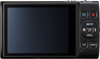 Canon PowerShot ELPH 360 HS 20.2MP 12x Optical Zoom Slim Compact Camera – Black (Brand New)