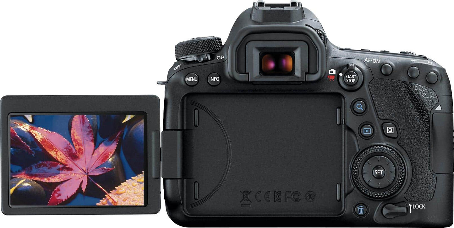 Canon EOS 6D Mark II DSLR Camera (Body Only) – Black (Brand New)