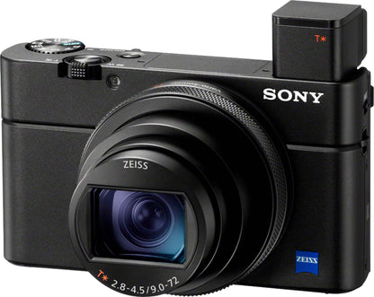 Sony Cyber-shot RX100 VII 20.1MP 1-Inch Sensor Premium Compact Camera – Black (Brand New)