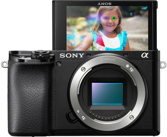 Sony Alpha 6100 24.2MP APS-C Mirrorless Camera (Body Only) – Black (Brand New)