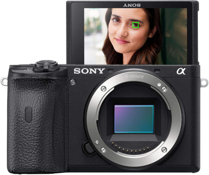 Sony Alpha 6600 APS-C Mirrorless 4K Video Camera (Body Only) – Black (Brand New)