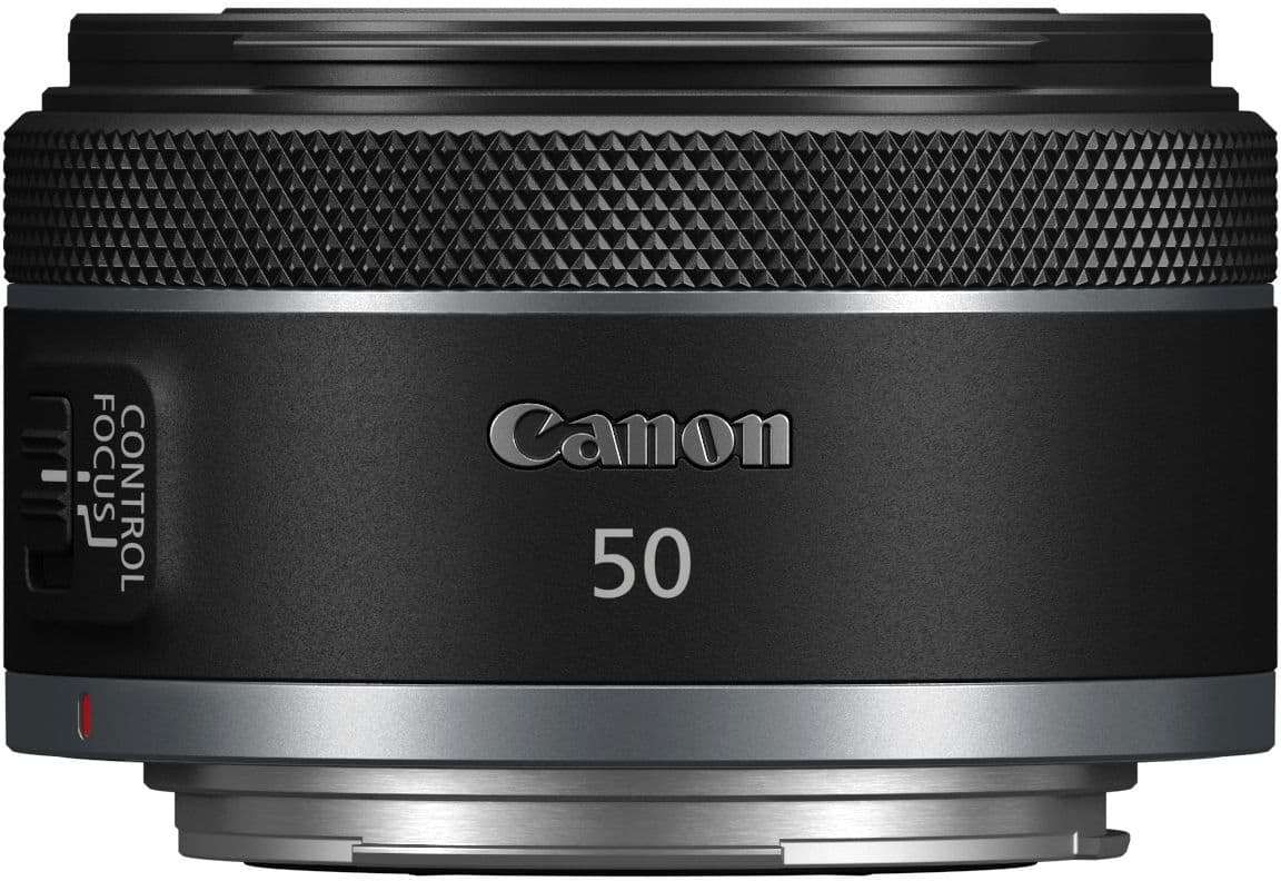 Canon RF 50mm F1.8 STM Standard Prime Lens for EOS R-Series – Black (Brand New)