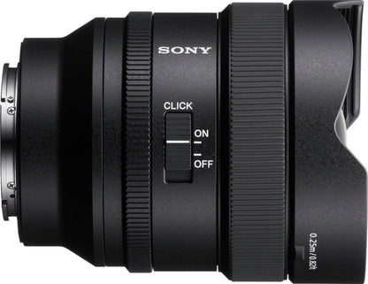 Sony FE 14mm F1.8 GM G Master Wide-Angle Prime Lens for E-Mount Cameras – Black (Brand New)