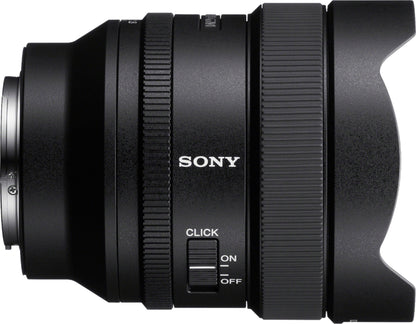 Sony FE 14mm F1.8 GM G Master Wide-Angle Prime Lens for E-Mount Cameras – Black (Brand New)