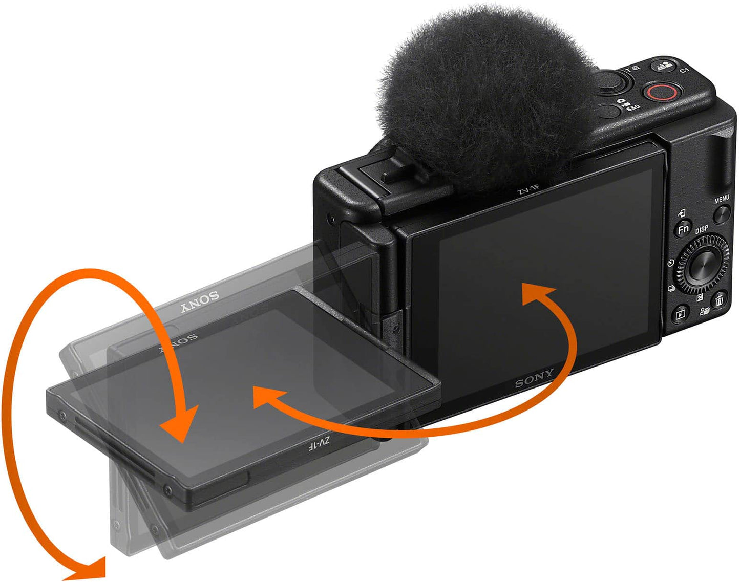 Sony ZV-1F Ultra-Wide Vlog Camera for Content Creators – Black (Brand New)