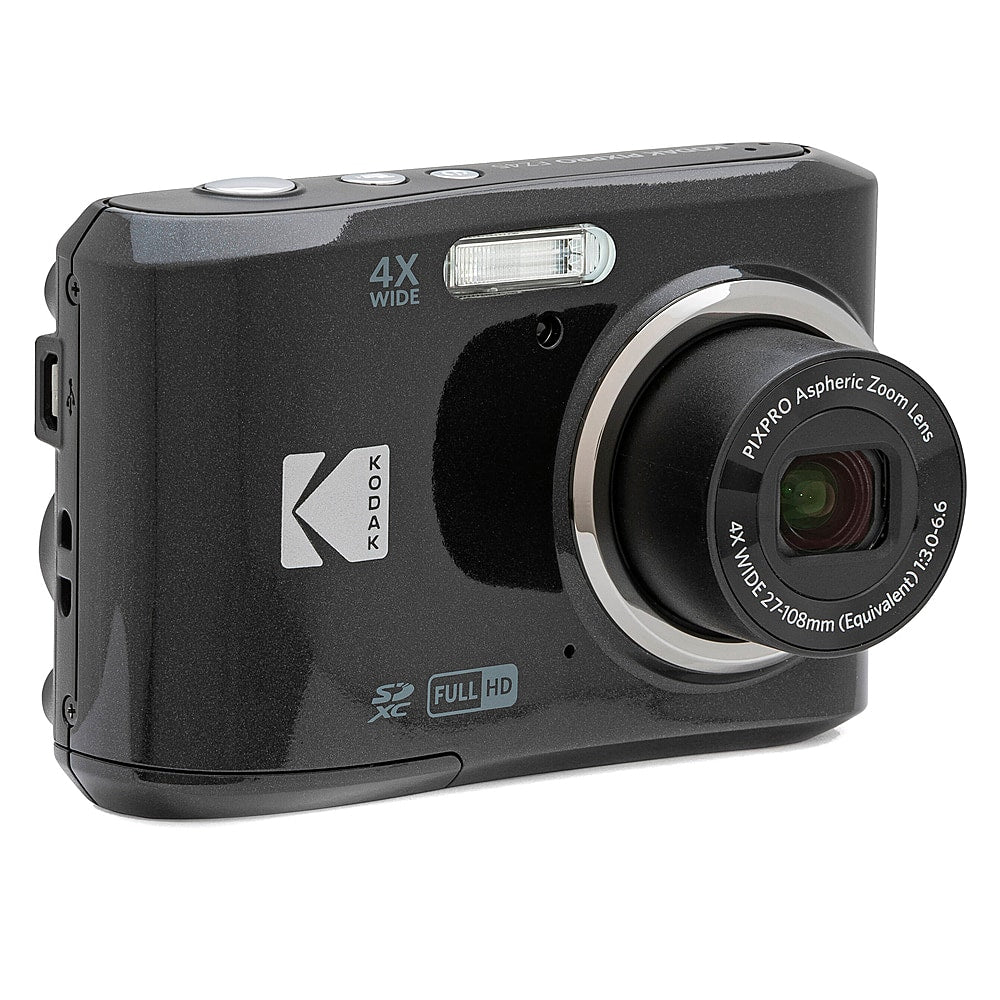 Kodak PIXPRO FZ45 16.4MP 4x Optical Zoom Compact Digital Camera – Black (Brand New)