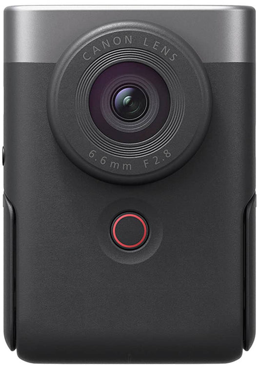 Canon PowerShot V10 20.9MP 4K Vlogging Camera for Content Creators – Silver (Brand New)