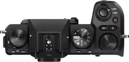 Fujifilm X-S20 Mirrorless Camera (Body Only) – Black (Brand New)