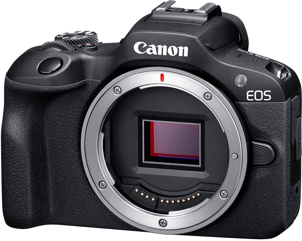 Canon EOS R100 4K Mirrorless Camera (Body Only) – Black (Brand New)