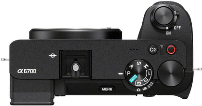 Sony Alpha 6700 APS-C Mirrorless Camera (Body Only) – Black (Brand New)