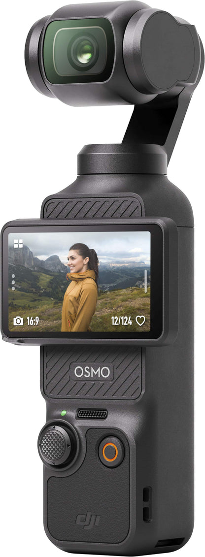 DJI Osmo Pocket 3 Creator Combo 3-Axis Stabilized 4K Handheld Camera with Rotatable Touchscreen – Gray (Brand New)