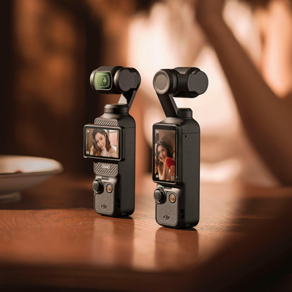 DJI Osmo Pocket 3 Creator Combo 3-Axis Stabilized 4K Handheld Camera with Rotatable Touchscreen – Gray (Brand New)