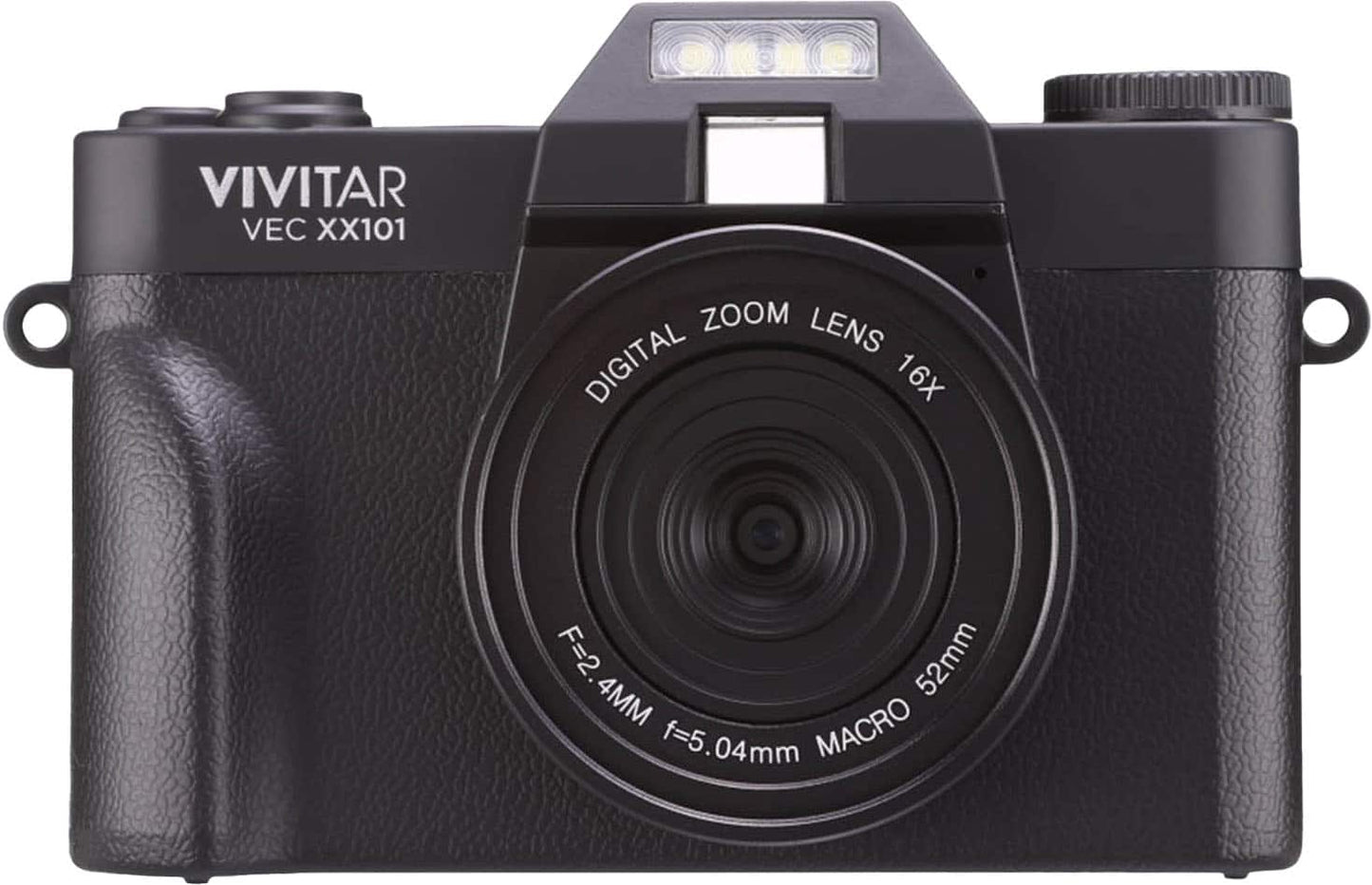 Vivitar VECXX101 4K Ultra HD Digital Camera – Black (Brand New)
