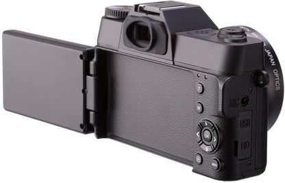 Vivitar VECXX101 4K Ultra HD Digital Camera – Black (Brand New)