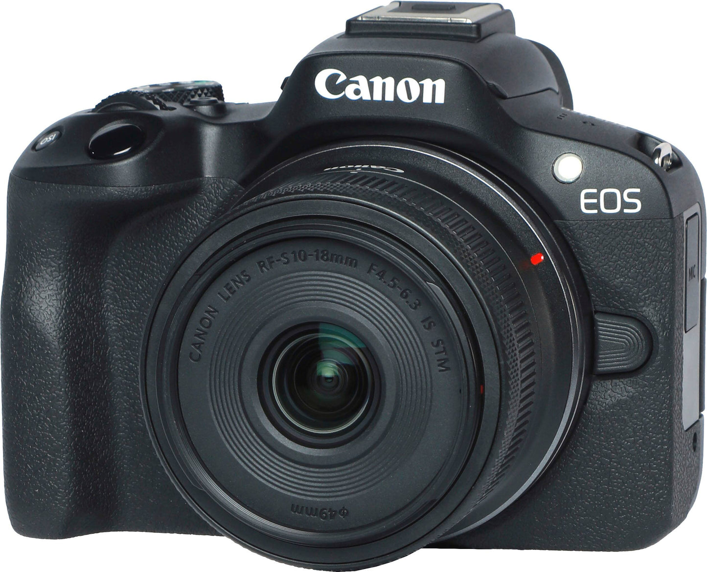 Canon EOS R50 4K Mirrorless Camera with RF-S 10-18mm F4.5-6.3 IS STM Lens – Video Creator Kit Black (Brand New)