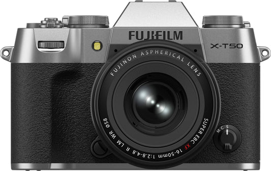 Fujifilm X-T50 Mirrorless Camera with XF 16-50mm F2.8-4.8 R LM WR Lens (Brand New)
