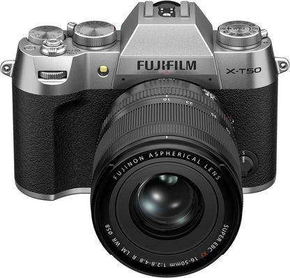 Fujifilm X-T50 Mirrorless Camera with XF 16-50mm F2.8-4.8 R LM WR Lens (Brand New)