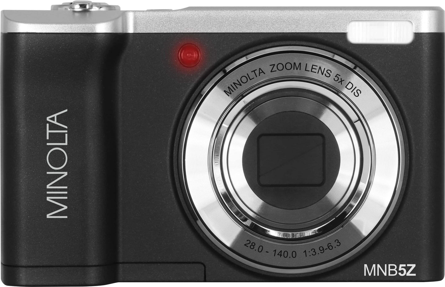 Minolta MNB5Z 56MP 5K Digital Camera with 5x Optical Zoom – Black (Brand New)