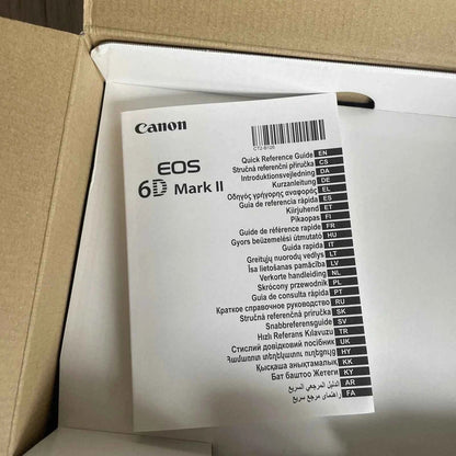 Canon EOS 6D Mark II 26.2MP Full - Frame DSLR Camera Body Only - digitalfocuspro