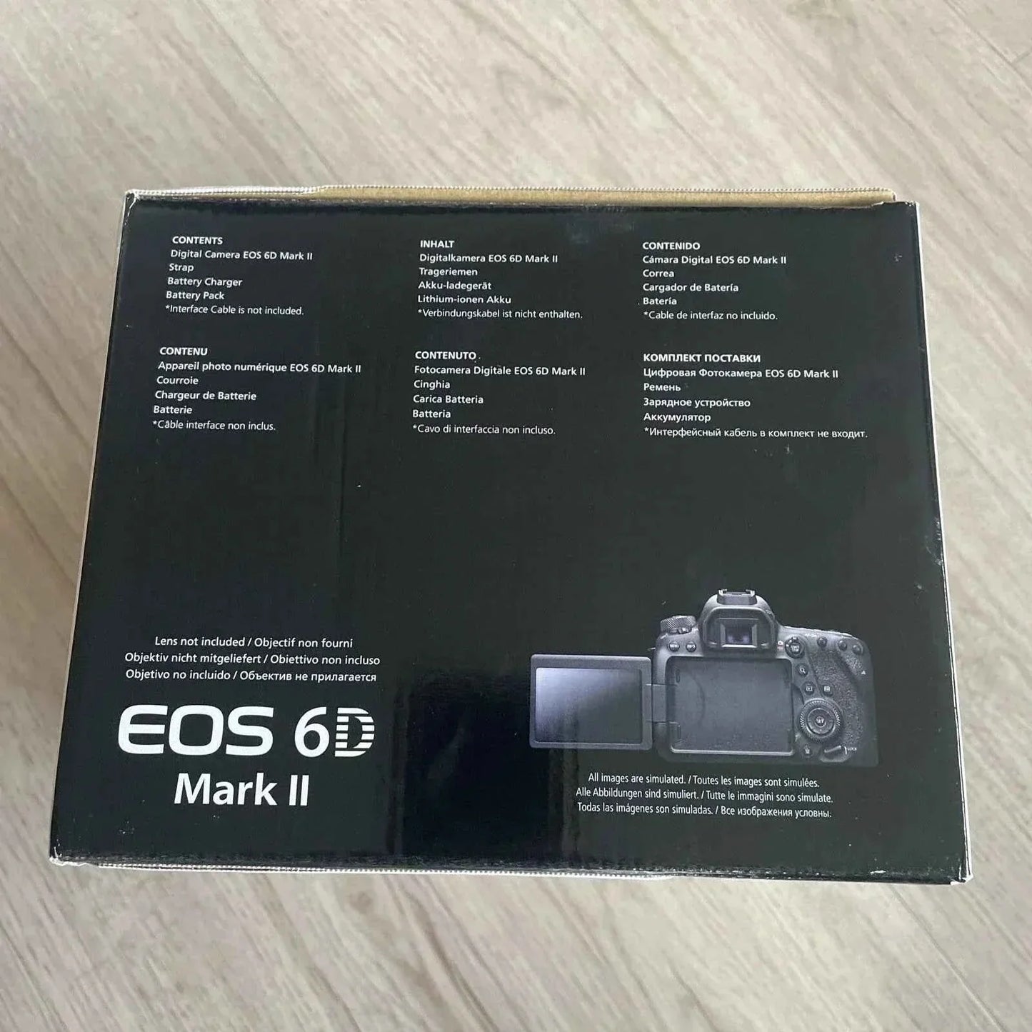 Canon EOS 6D Mark II 26.2MP Full - Frame DSLR Camera Body Only - digitalfocuspro