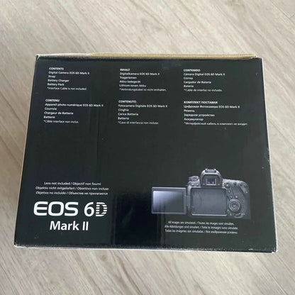 Canon EOS 6D Mark II 26.2MP Full - Frame DSLR Camera Body Only - digitalfocuspro
