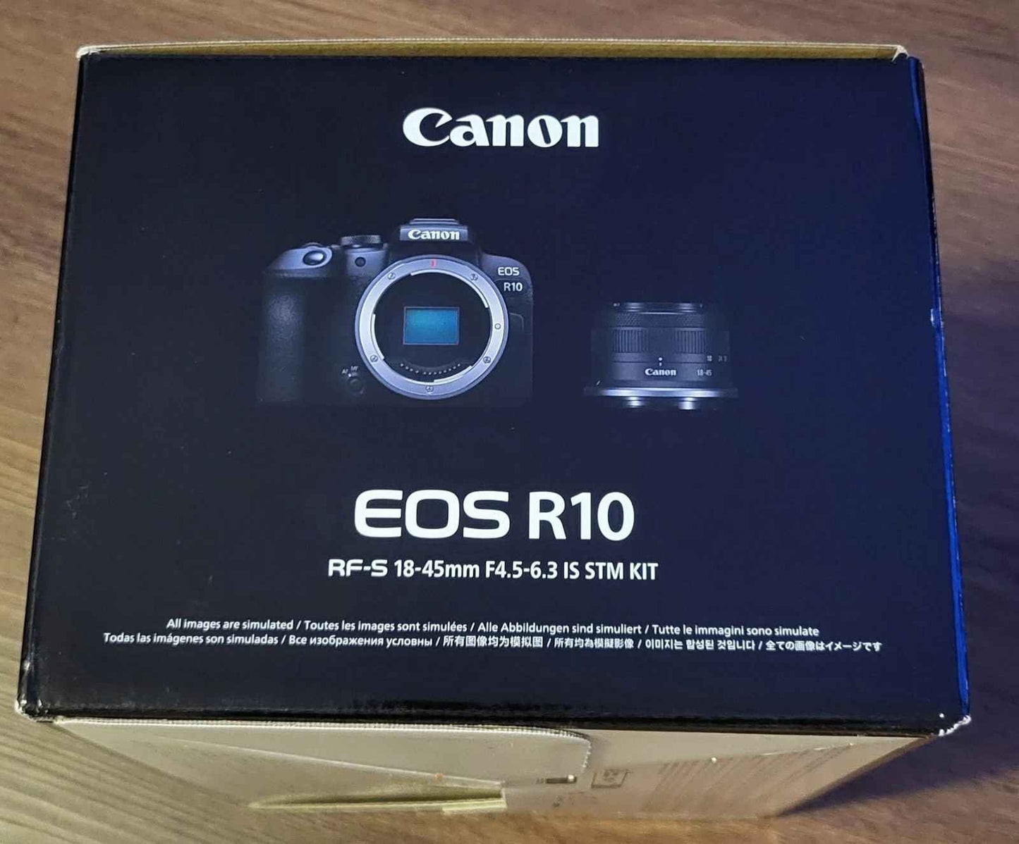 Canon EOS R10 24.2MP APS - C Mirrorless Camera with 18 - 45mm Lens - Black - digitalfocuspro