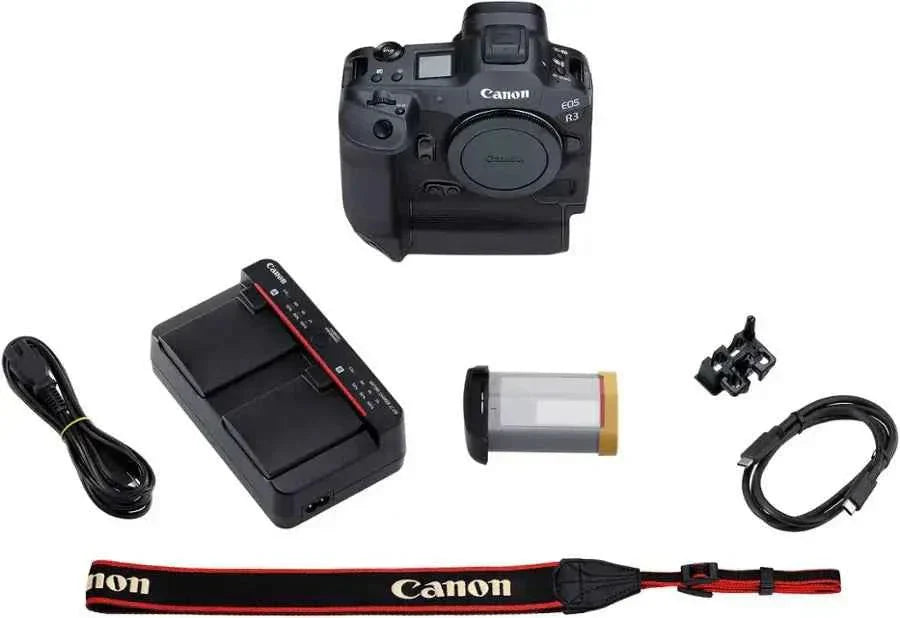 Canon EOS R3 24.1MP Full - Frame Mirrorless Camera Body Only - Black - digitalfocuspro