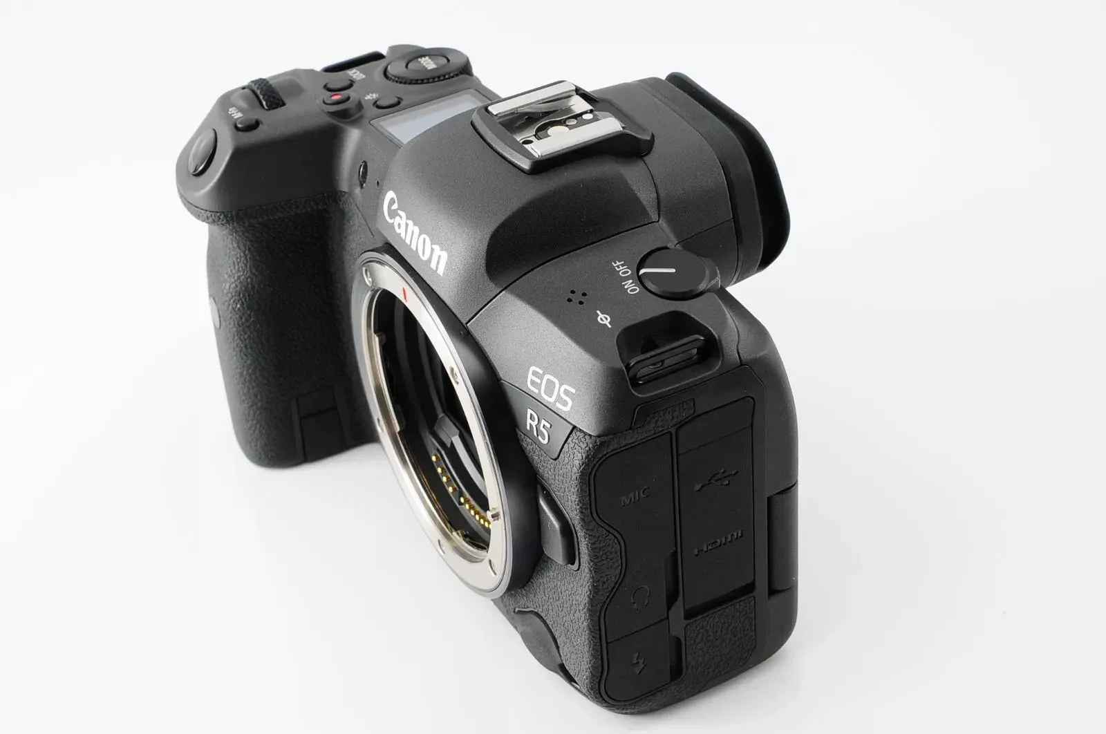Canon EOS R5 45MP Full - Frame Mirrorless Camera Body Only - Black - digitalfocuspro