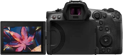 Canon EOS R5 C 45MP 8K Cinema Camera + RF 24 - 105mm f/4L Lens Kit - Black - digitalfocuspro