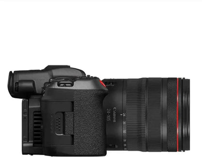 Canon EOS R5 C 45MP 8K Cinema Camera + RF 24 - 105mm f/4L Lens Kit - Black - digitalfocuspro