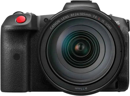 Canon EOS R5 C 45MP 8K Cinema Camera + RF 24 - 105mm f/4L Lens Kit - Black - digitalfocuspro