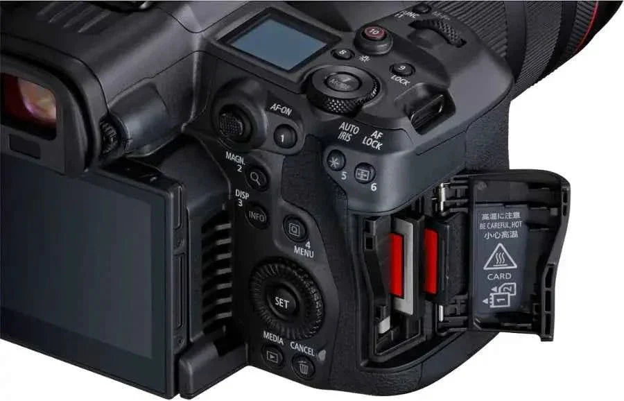 Canon EOS R5 C 45MP Full - Frame 8K Cinema Hybrid Camera Body - Black - digitalfocuspro