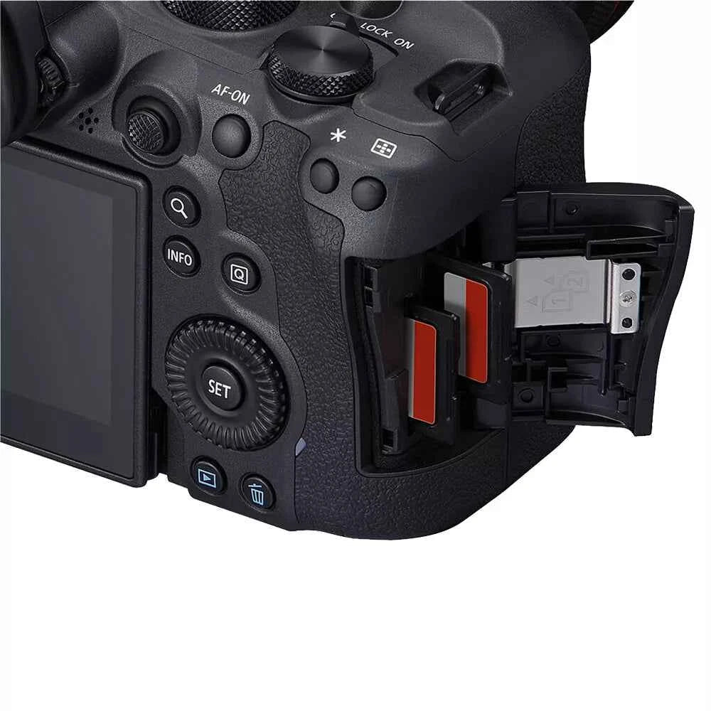 Canon EOS R6 Mark II 24.2MP Full - Frame Mirrorless Camera Body - Black - digitalfocuspro