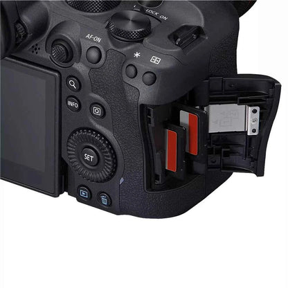Canon EOS R6 Mark II 24.2MP Full - Frame Mirrorless Camera Body - Black - digitalfocuspro
