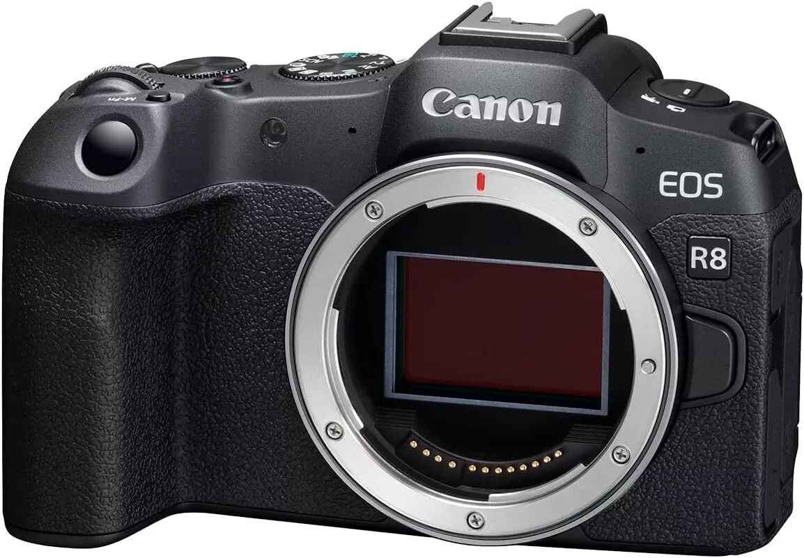 Canon EOS R8 24.2MP Full - Frame Mirrorless Camera Body Only - Black - digitalfocuspro