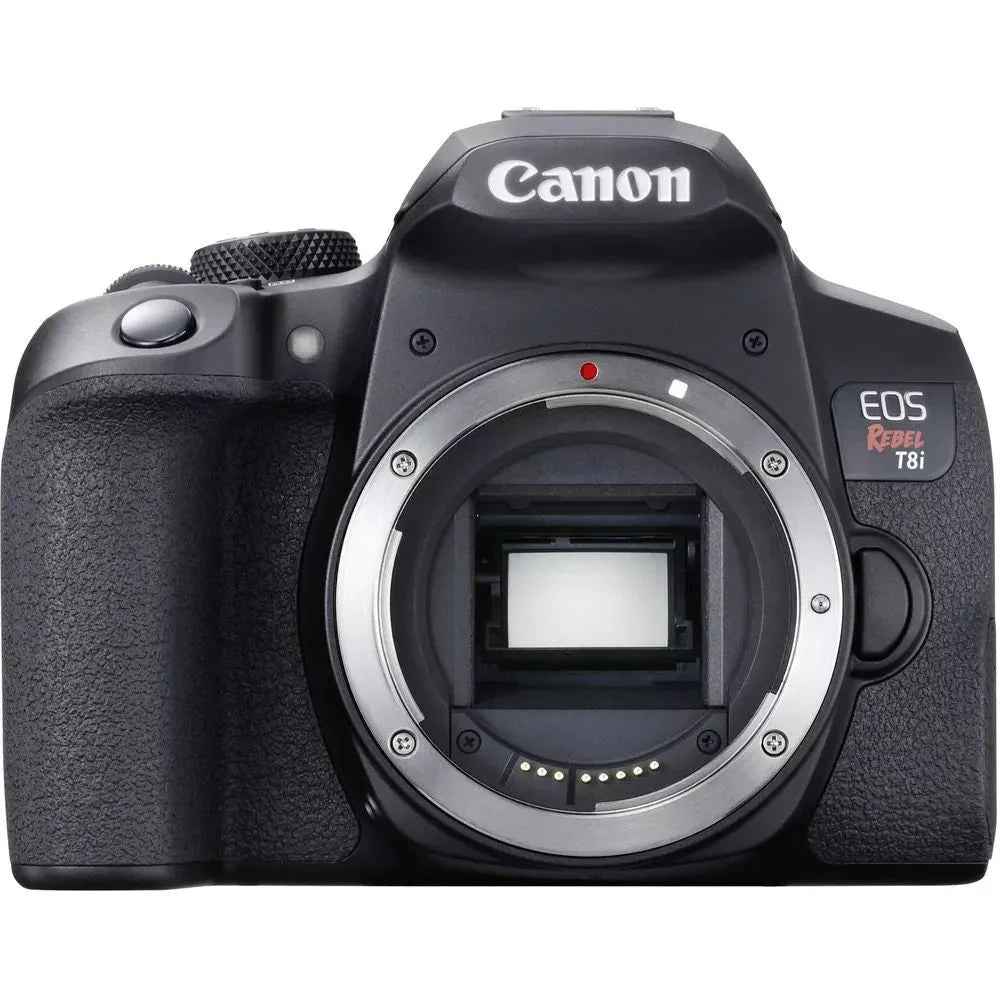 Canon EOS Rebel T8i 24.1MP DSLR Camera Body Only - Black - digitalfocuspro