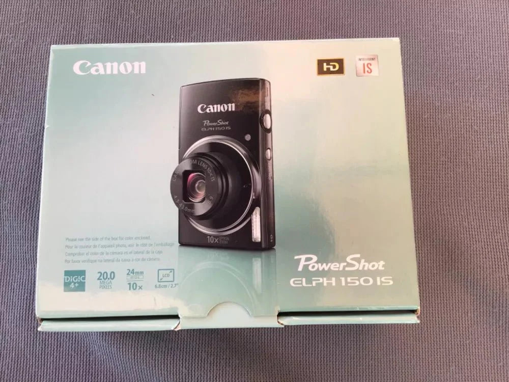 Canon PowerShot ELPH 150 IS 20MP Compact Camera - Red - digitalfocuspro