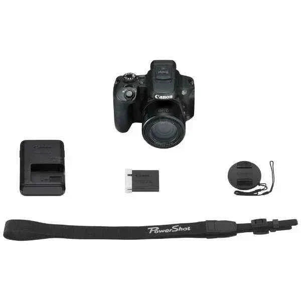 Canon PowerShot SX70 HS 20.3MP Bridge Camera - Black (65x Zoom, 4K) - digitalfocuspro