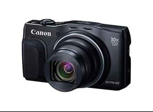 Canon PowerShot SX710 HS 20.3MP Digital Camera with 30x Optical Zoom - Black - digitalfocuspro