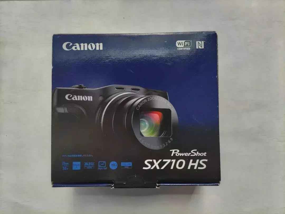 Canon PowerShot SX710 HS 20.3MP Digital Camera with 30x Optical Zoom - Black - digitalfocuspro