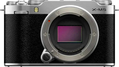 Fujifilm X-M5 26.1MP Mirrorless Camera Body Only - Silver - digitalfocuspro