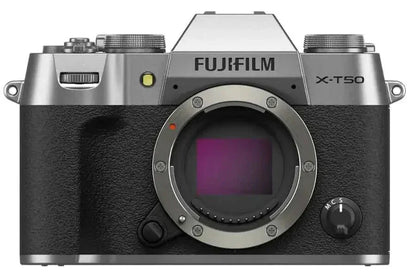 Fujifilm X - T50 40.2MP APS - C Mirrorless Camera Body Only - Silver - digitalfocuspro
