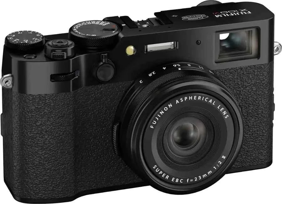 Fujifilm X100VI 40.2MP Compact Camera with 23mm f/2 Lens - Black - digitalfocuspro