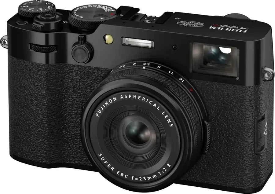 Fujifilm X100VI 40.2MP Compact Camera with 23mm f/2 Lens - Black - digitalfocuspro